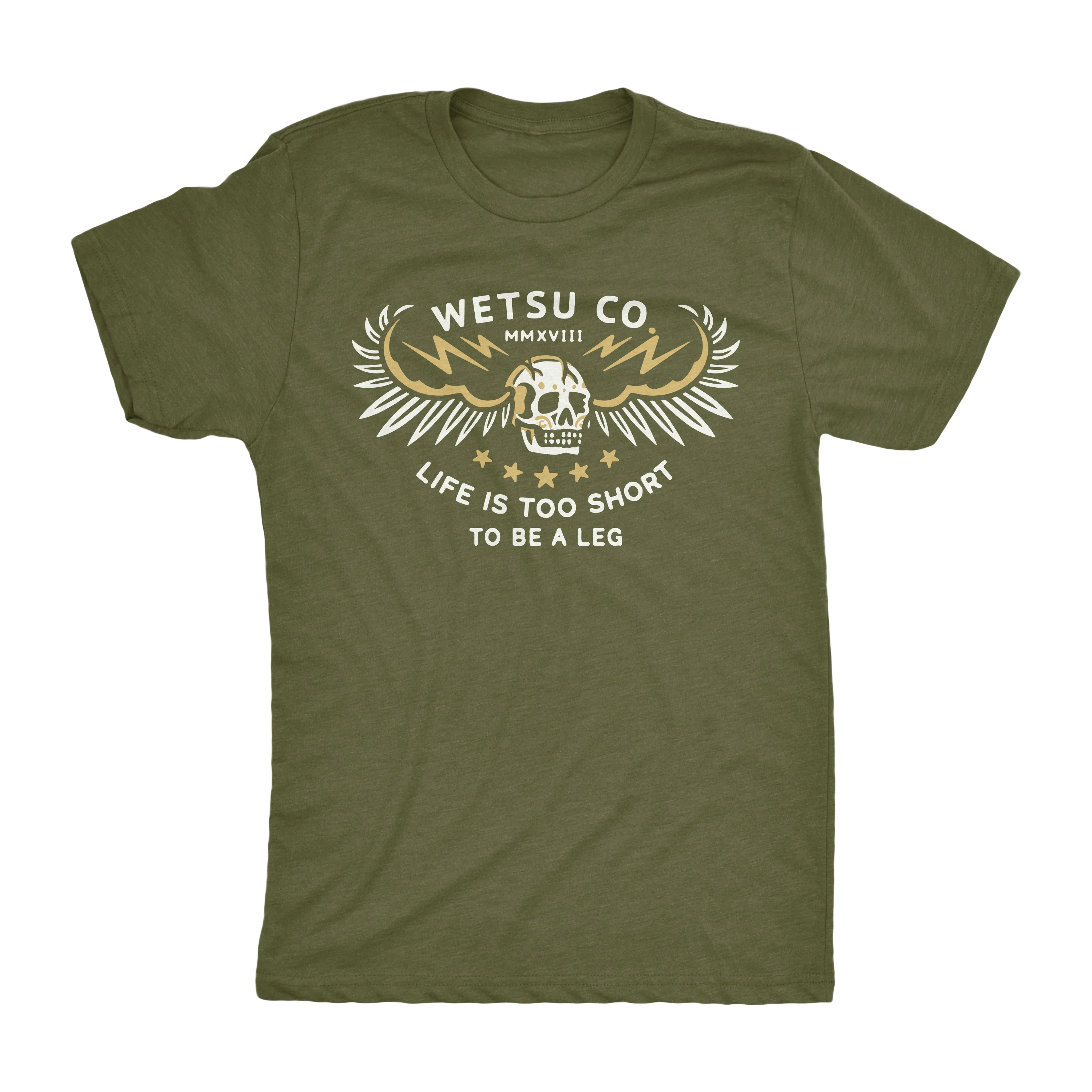 WETSU Black Flag Athletic Shirt - Image 4