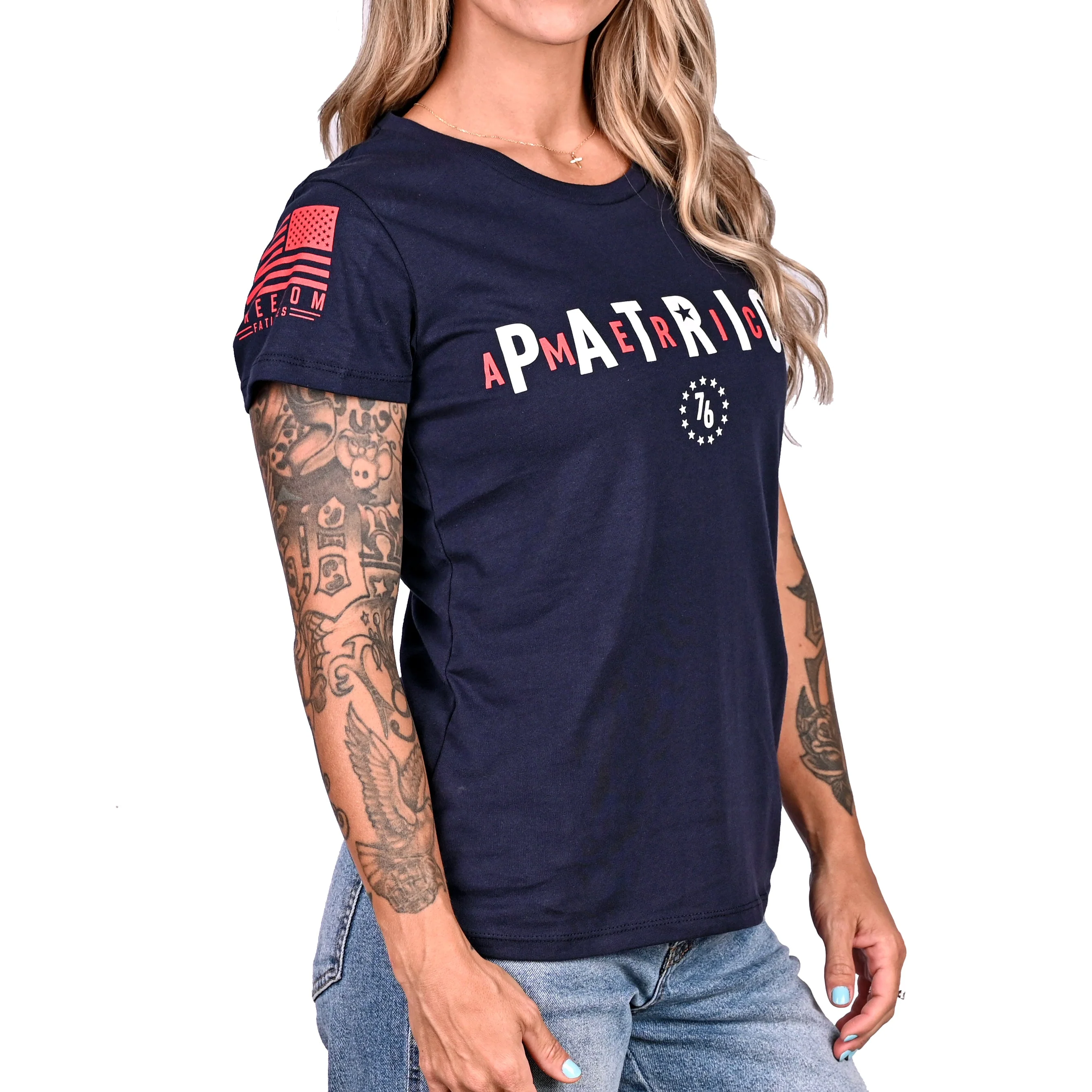 Women's American Patriot T-Shirt - Image 4