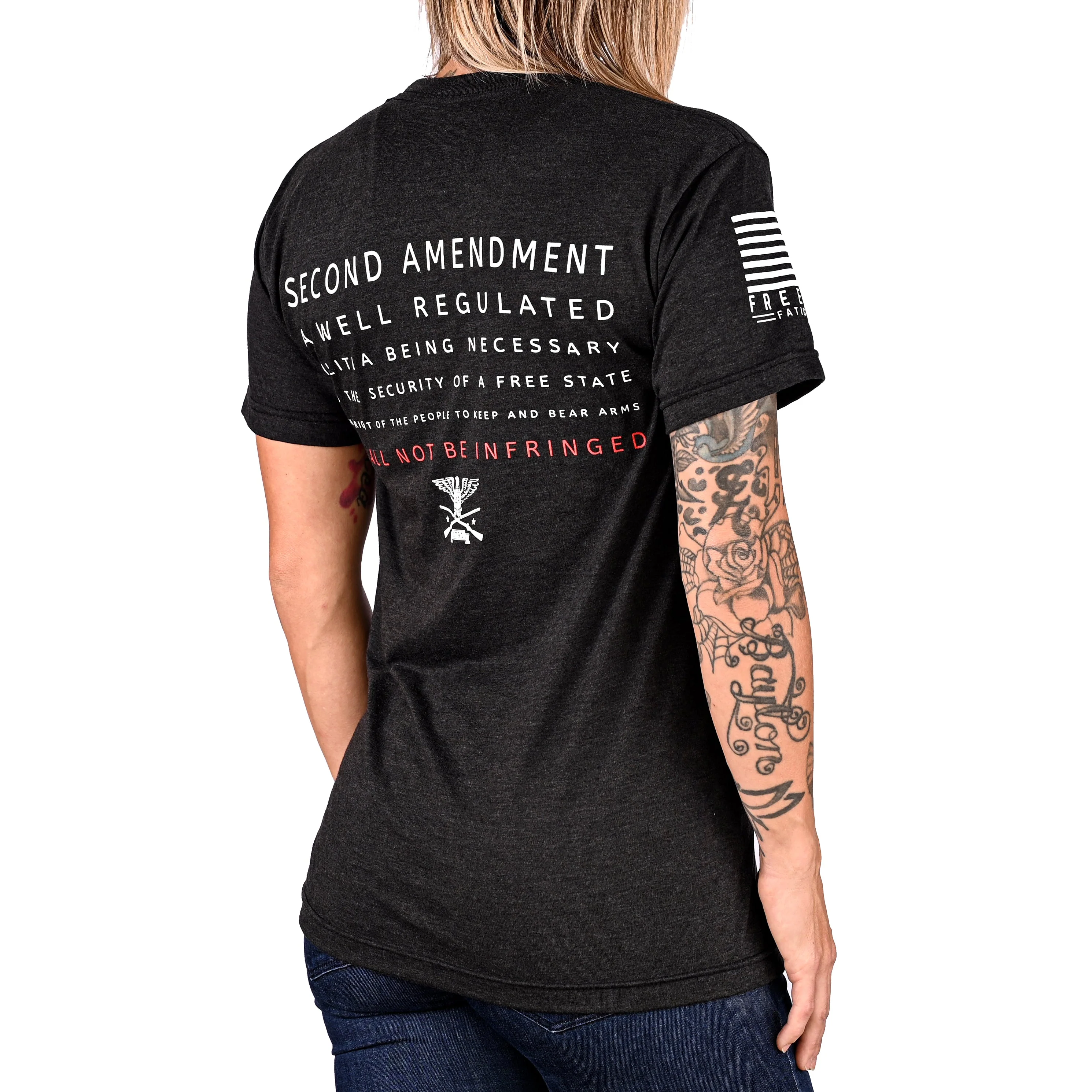 Women's Shall Not Be Infringed 2A Boyfriend Fit T-Shirt - Image 5