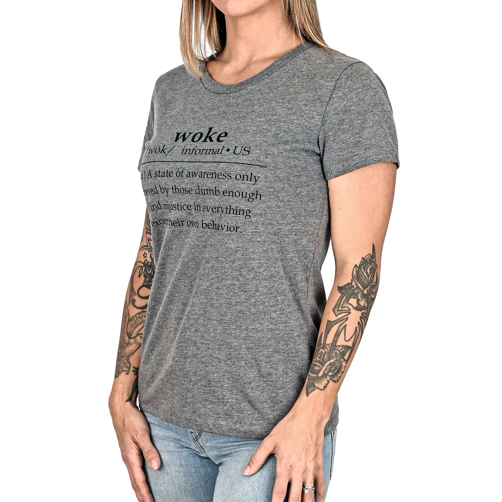 Women's Woke Defined T-Shirt - Image 3